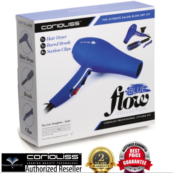 Corioliss Blue Flow Hair Dryer Kit main image 6
